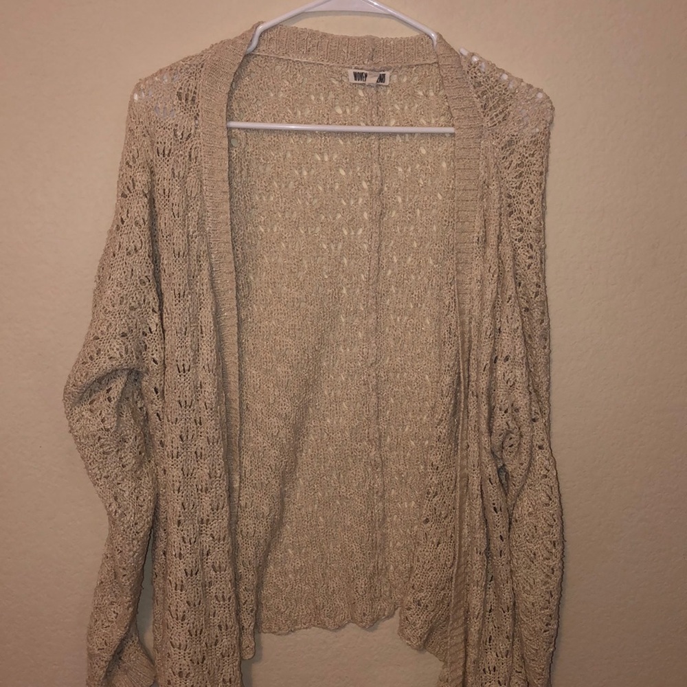 knit cardigan